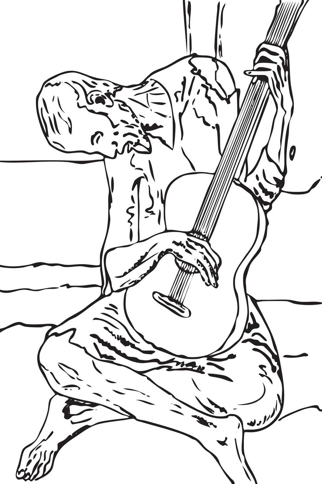 pablo picasso coloring pages - photo #7