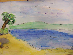 watercolor seascapes 5th grade cce happenings