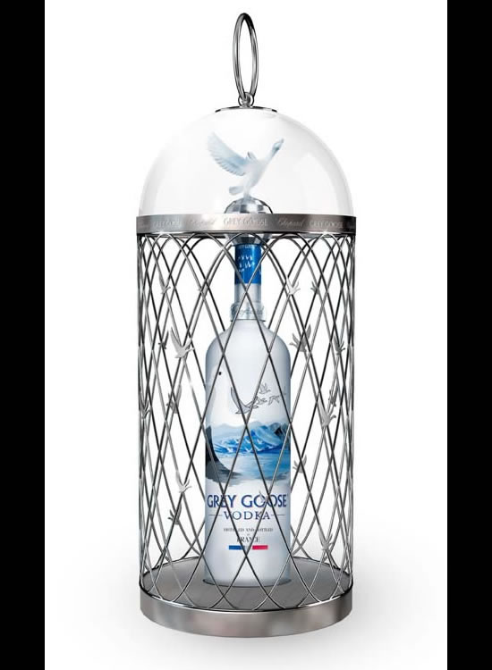 The Be Magazine Special edition Magnum Grey Goose Vodka by Chopard