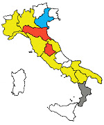 L'Italia è divisa in 20 regioni. La regione più popolosa d'Italia è la . italia fisica
