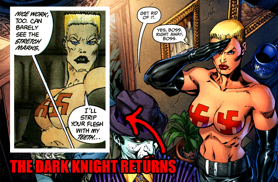 Daredevil Porn Parody - GEEKANERD: Panel Discussion: Scans from Batman & Robin: The ...