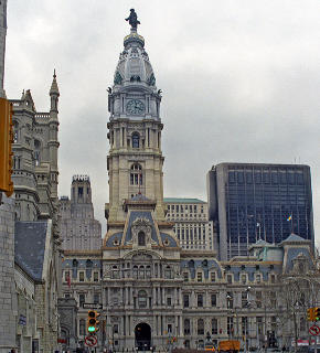 City hall Philly Bricks: One Meridian Plaza
