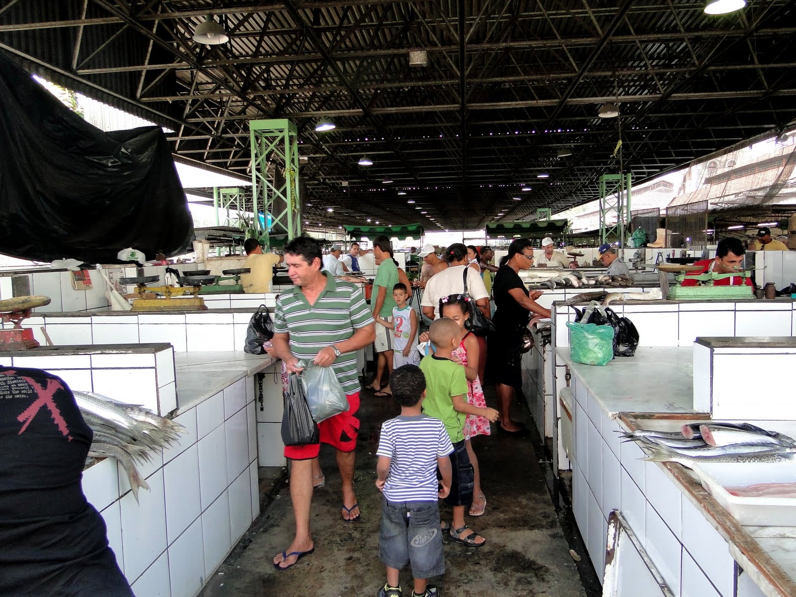 CAMPOS DOS GOYTACAZES EM FOTOS MERCADO MUNICIPAL E SHOPPING POPULAR MICHEL HADDAD