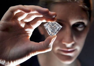 Worlds Largest Colorless Diamond