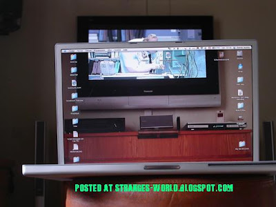 computer transparent screen @ strange world