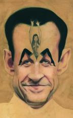 Nicolas Sarkozy karikatur