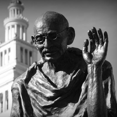 Mahatma Gandhi statue i San Francisco