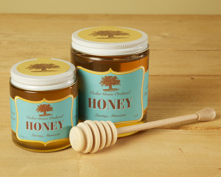 distinctively crafted Honey Jar Labels