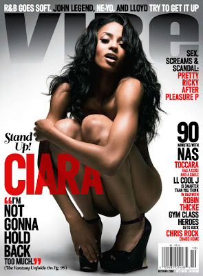 c1 Ciara's Full Vibe Magazine Naked Spread  