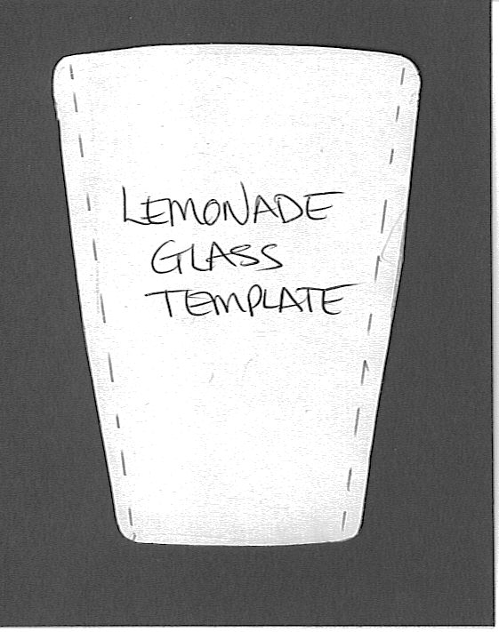 Lemonade Cup Template
