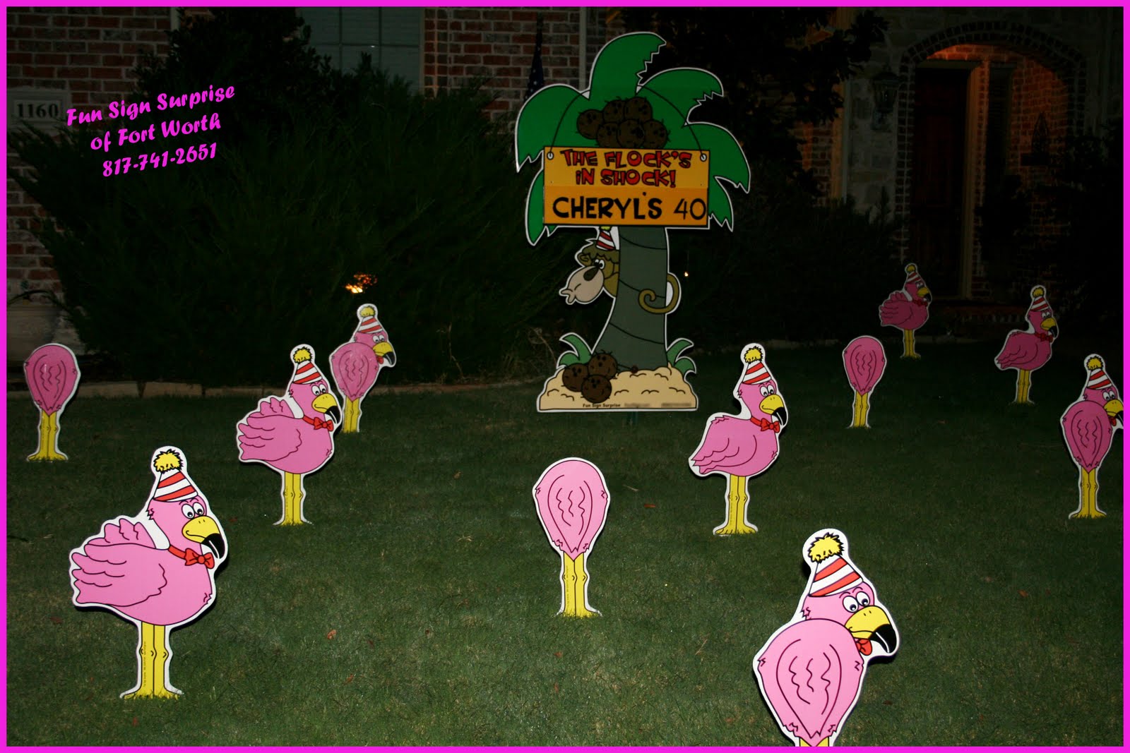 Happy Birthday Yard Signs Texas Birthday Yard SignsBirthday Yard Signs