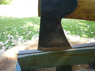 axe carving