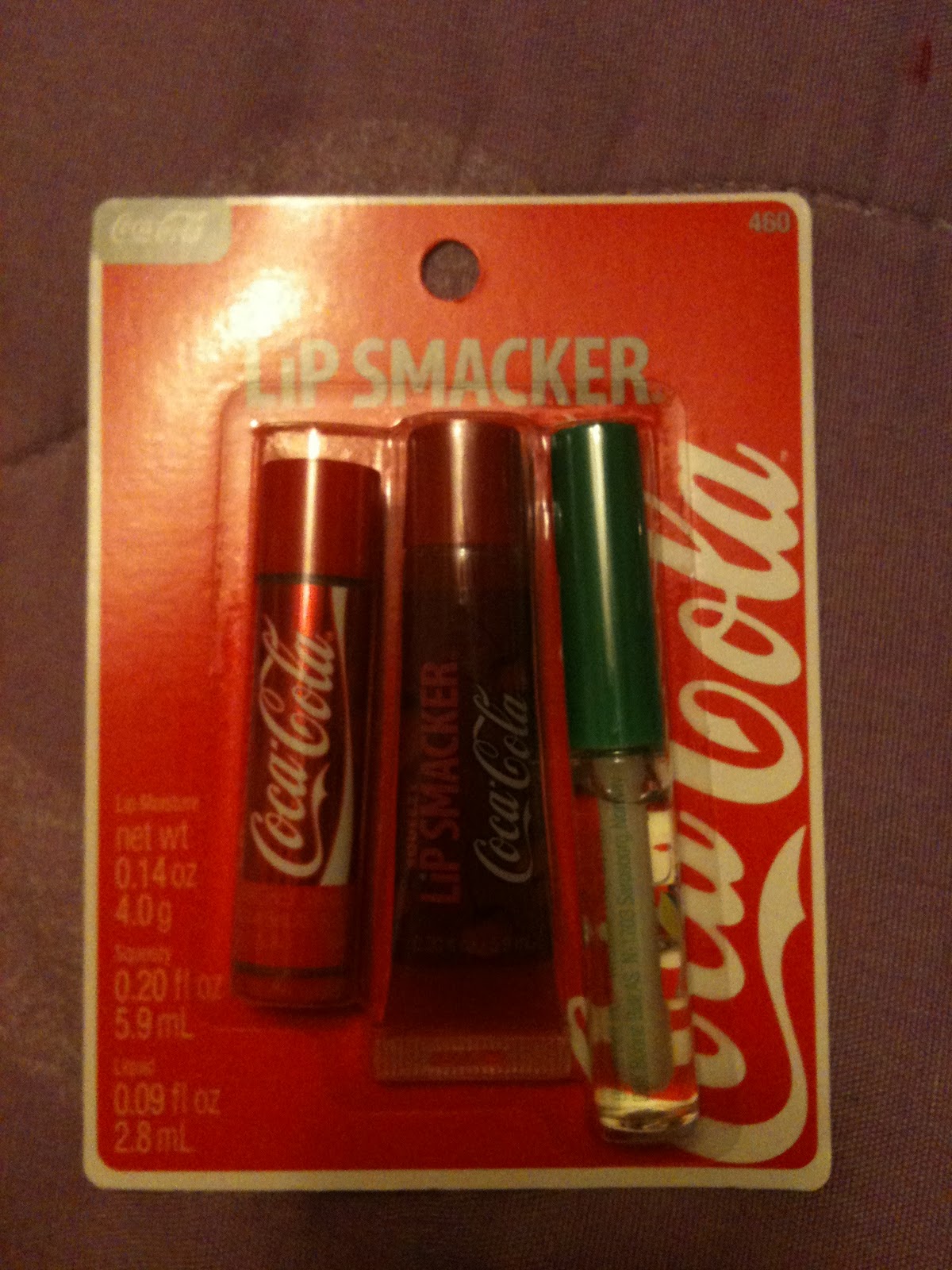 WaR Pa!Nt LuV CocoCola, Sprite, & Cherry Coke Lip Glosses