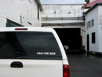 The Sign Says Pray for Rain
