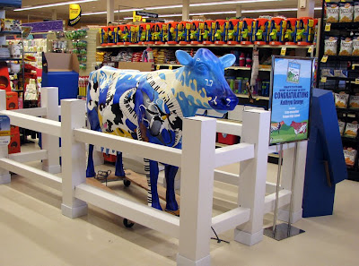 Kathryn George's Moo-sical Cow at Safeway