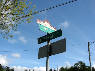 Street signs, Astoria, Oregon