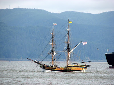 Tall Ship Lady Washington at Astoria, Oregon