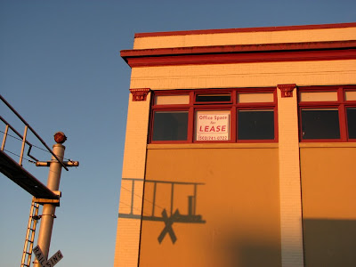 Art Deco building at 12th and Marine or 12th and the River Walk, Astoria, Oregon