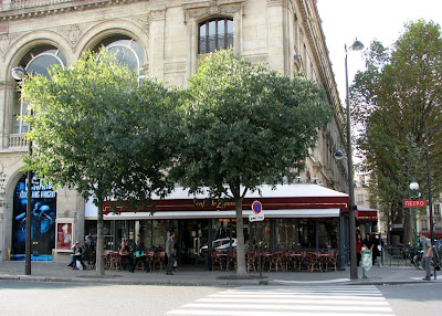 Cafe Le Zimmer and Theatre du Chatelet, Paris