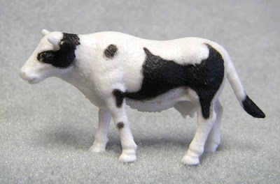 Plastic Toy Cow