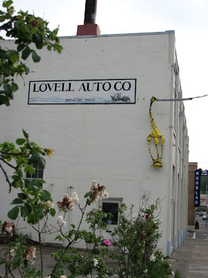 Buildings on Duane Street, Astoria, Oregon