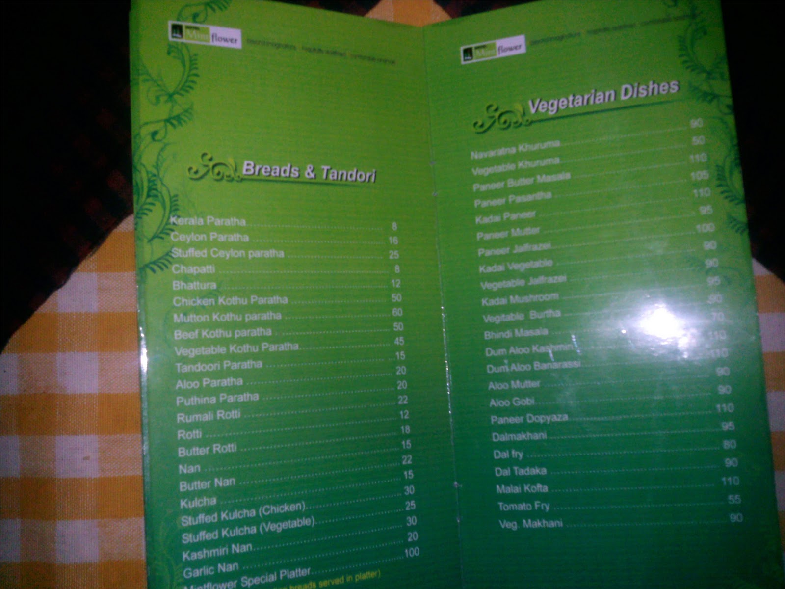 TASTY BITES Mint Flower