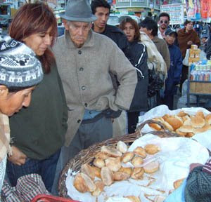 Pan en Bolivia