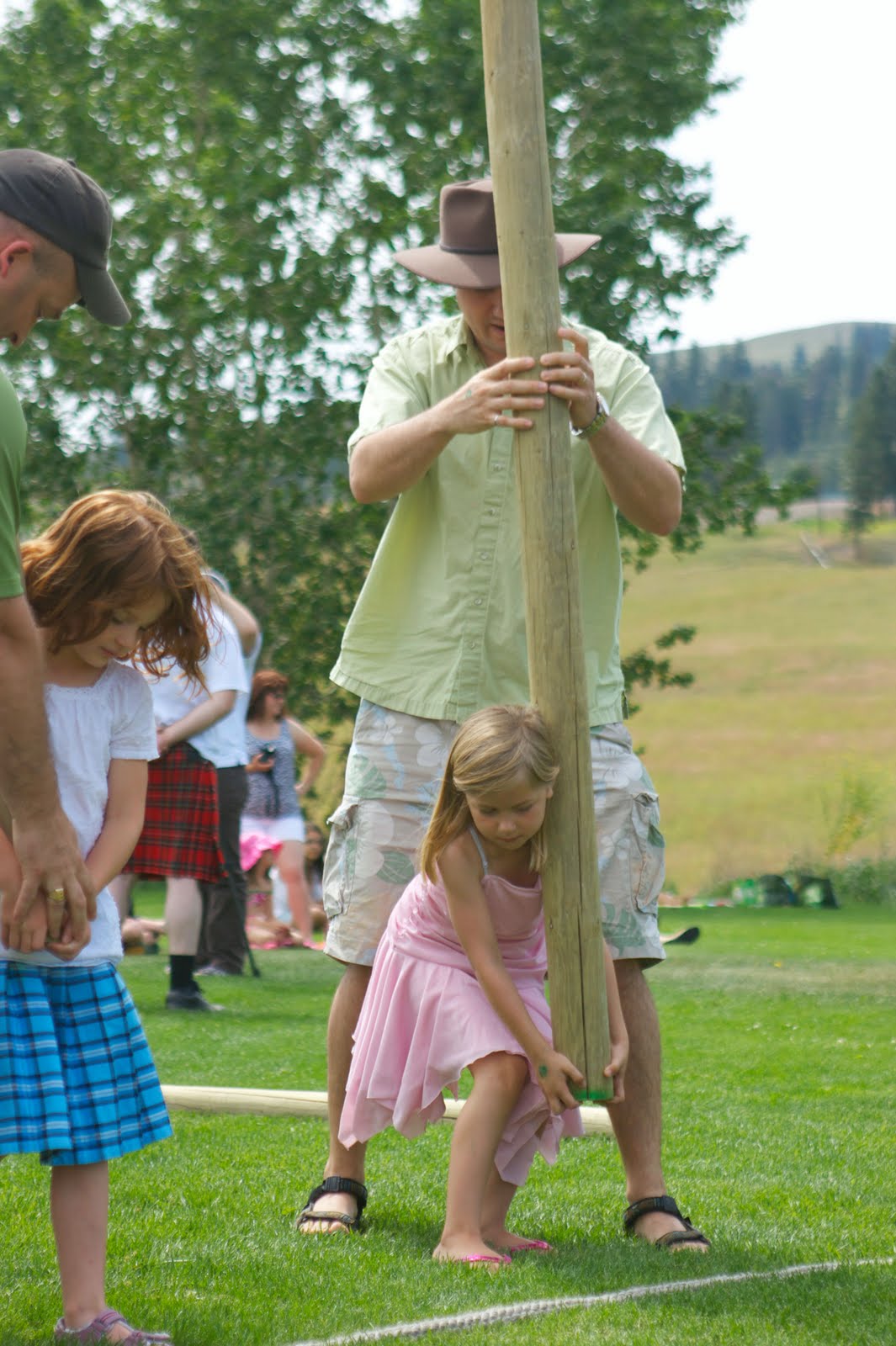 Self Portrait 365 Challenge Caber Toss