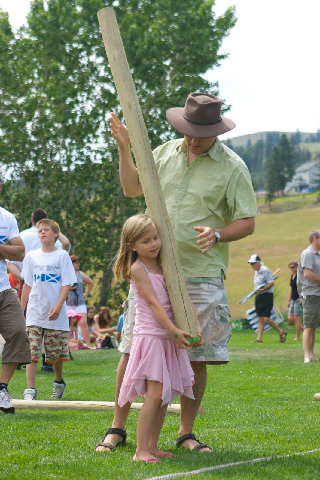 Self Portrait 365 Challenge Caber Toss