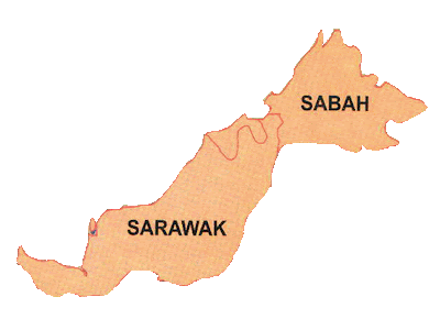 Thoughts Of Mass Destruction.: Let's Wave Sabah and Sarawak flag.