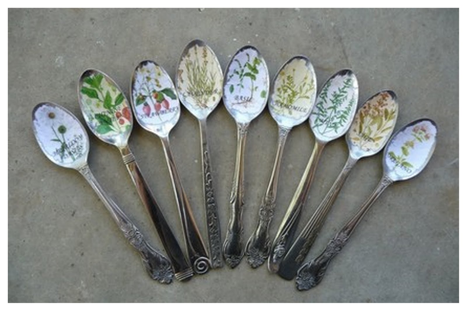 Keep Calm and Decorate Use Your Silverware!