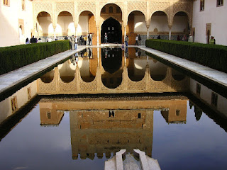 Imagini Spania: Alhmabra Granada, arhitectura musulmana