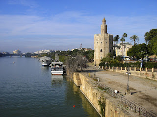 Imagini Spania: Torre del Oro Sevilla