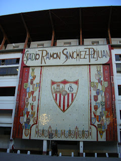 Imagini Andaluzia: stadionul Ramon Sanchez Pizjuan Sevilla