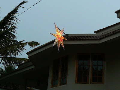 Stea de Craciun in Thekkady