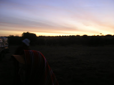 Rasarit de soare in Kenya