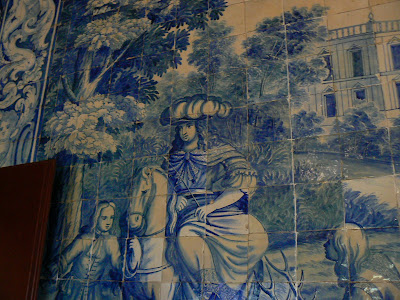 Obiective turistice Sintra: azulejos Palacio Nacional