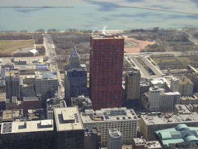 Imagini SUA: panorama din Sears Tower Chicago
