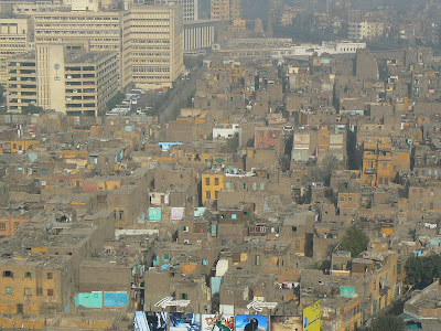 Cazare Egipt: Isis Hotel Cairo panorama de la fereastra