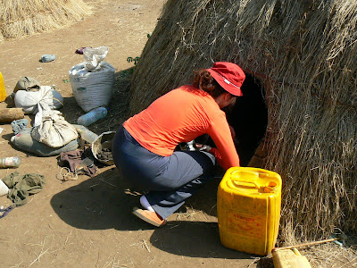 Obiective turistice Etiopia: coliba mursi