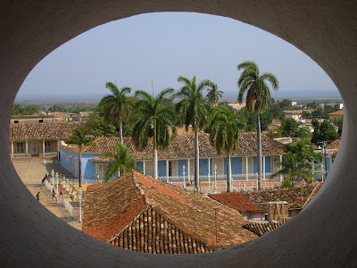 Obiective turistice Cuba: Piata centrala din Trinidad