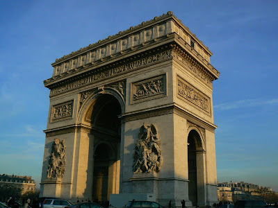 Obiective turistice Franta: Arcul de Triumf Paris