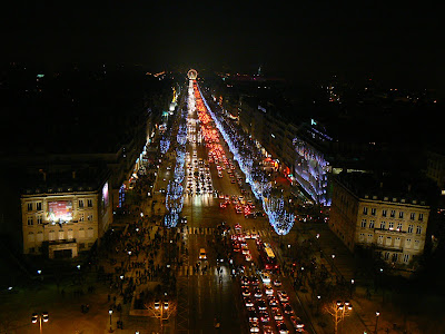 Obiective turistice Franta: de pe Arcul de Triumf, Paris