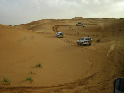 Imagini Dubai: Safari in desert pe duna