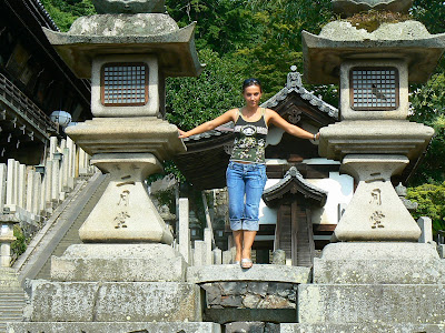Imagini Japonia: templul Todai-Ji, Nara, Andreea Raducan