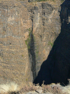 Imagini Etiopia: cascada in Muntii Simien