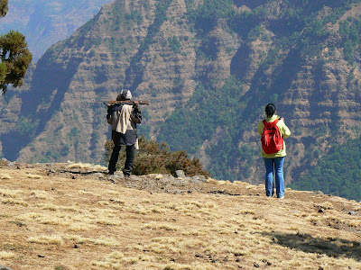 Imagini Etiopia: Muntii Simien Teo si scout