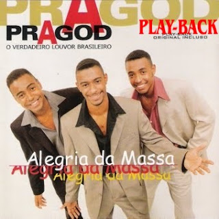 Capa de Alegria da Massa - Playback - (Samba Gospel)