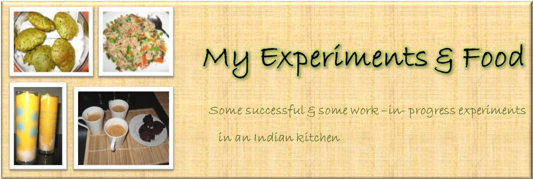 My Experiments & Food