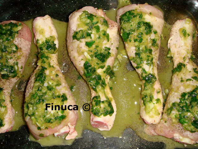  Muslitos de pollo al ajo-miel 